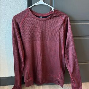 lululemon athletica Red Crewneck Sweater